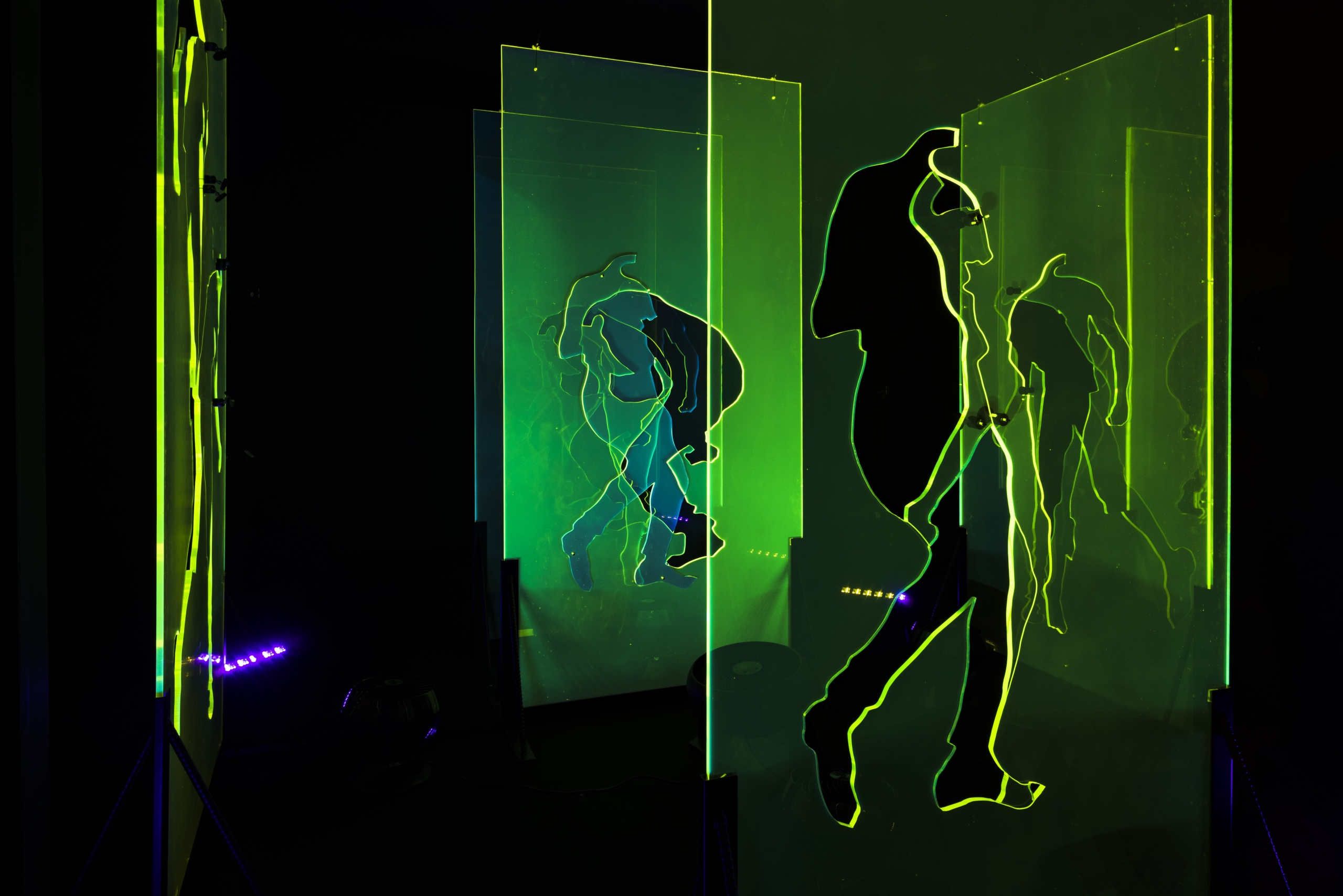 《Laser: Beam: Joint》 1968　Photo : Norihiro Ueno　Courtesy : Komaba Musium,The University of Tokyo