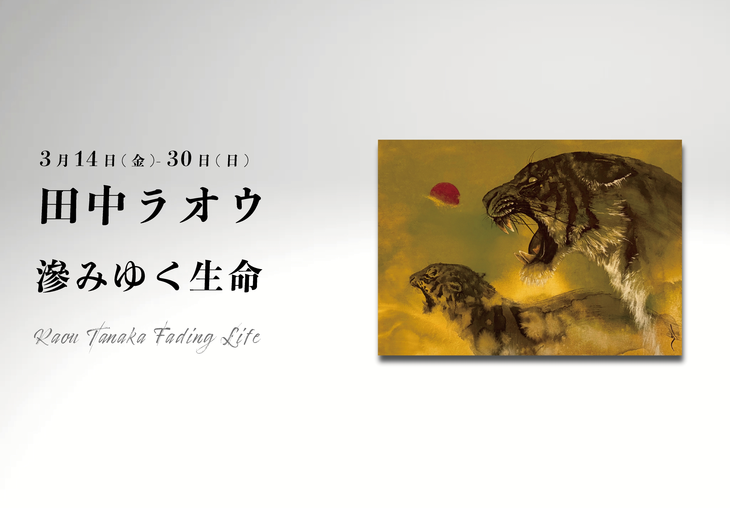 田中ラオウ-滲みゆく生命- — MARPH