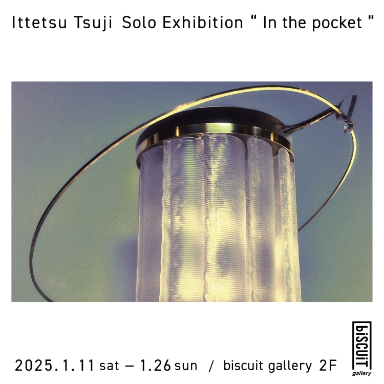 Ittetsu Tsuji solo exhibition “In the pocket”main visual