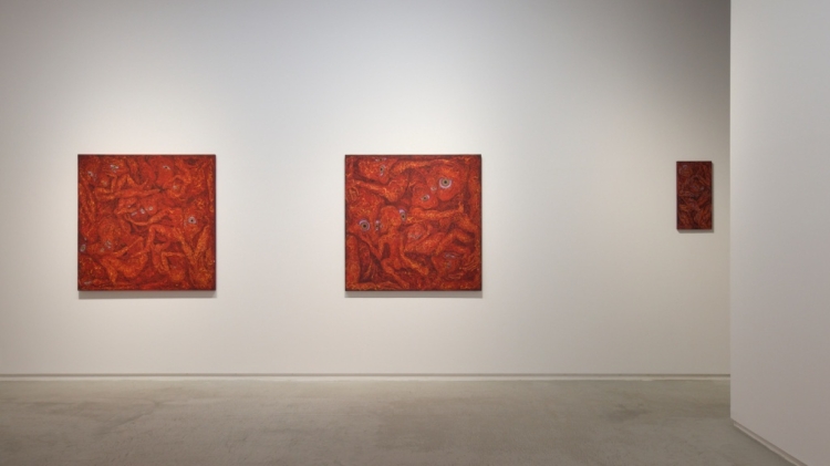Installation view from "Beyond the Skin" at Tomio Koyama Gallery Tennoz, Tokyo, 2024 ©Akari Yamashita, photo by Kenji Takahashi