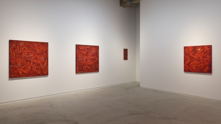 Installation view from "Beyond the Skin" at Tomio Koyama Gallery Tennoz, Tokyo, 2024 ©Akari Yamashita, photo by Kenji Takahashi