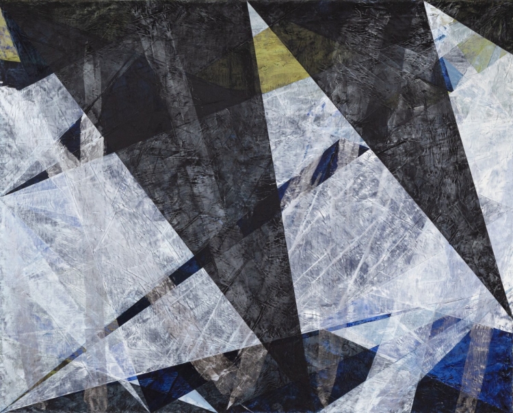 Maeda Saki, 24_27, 2024, Oil on canvas, 130 x 162 cm, Photo by Yasuyo Takahashi