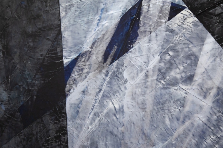 Detail : Maeda Saki, 24_27, 2024, Oil on canvas, 130 x 162 cm, Photo by Yasuyo Takahashi