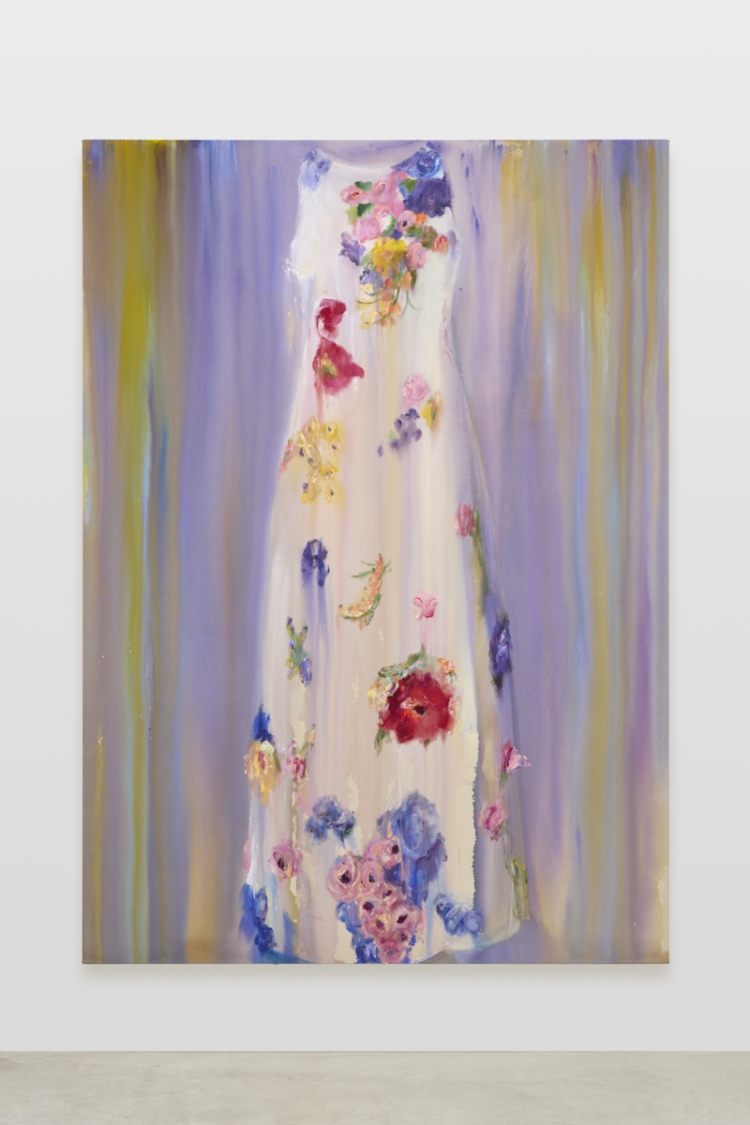 Flower Dress 2024 acrylic and oil on canvas 227.5 x 162.0 cm ©Midori Sato